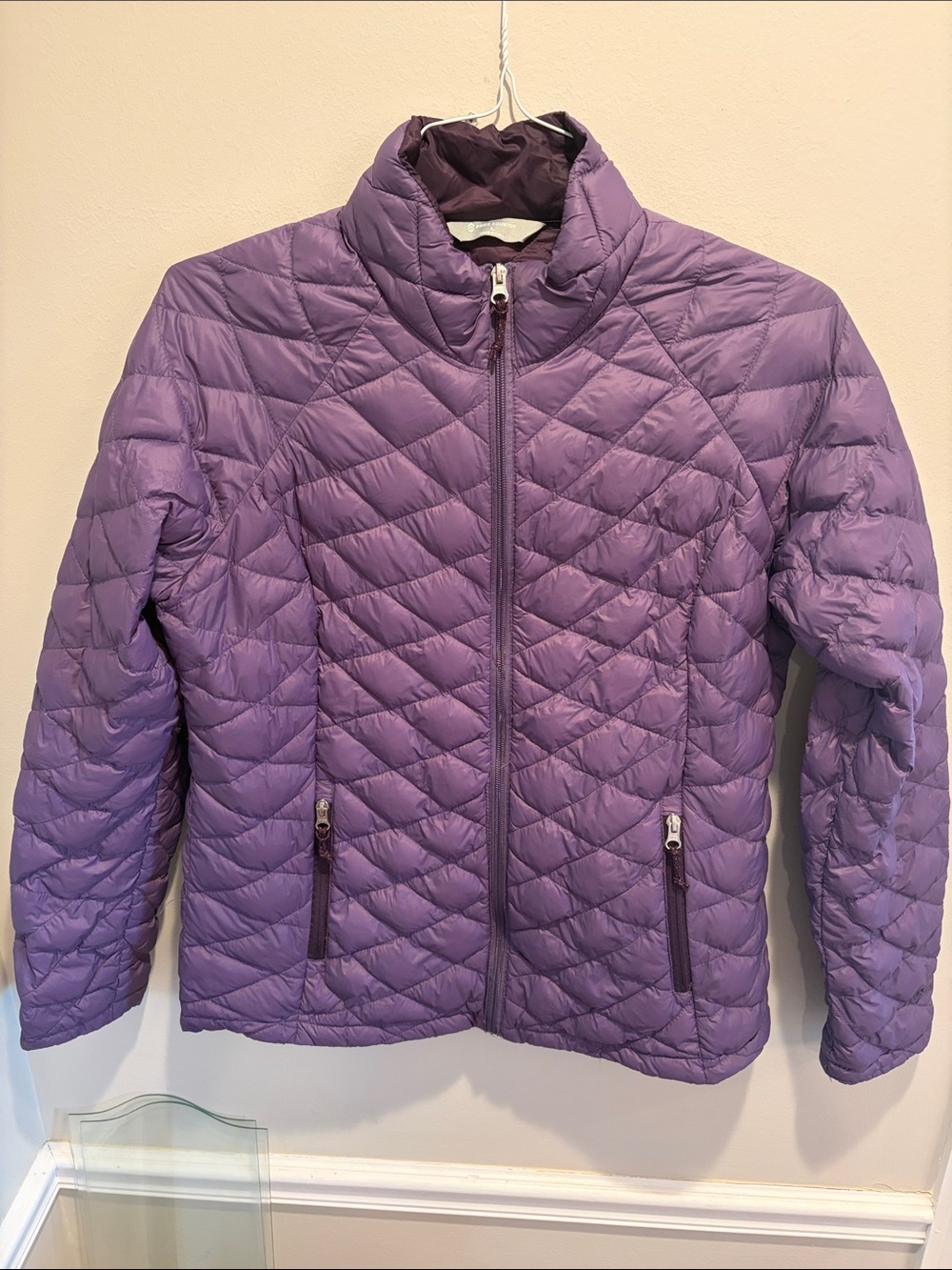 Free Country Quilted Lavender Puff Jacket